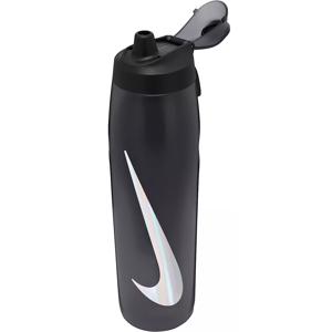 Пляшка для води з кришкою Nike REFUEL BOTTLE LOCKING LID 950 мл антрацит, чорний, сріблястий